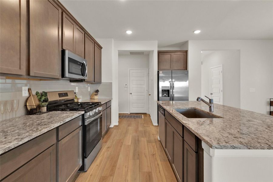 Furnished interior view inside a new home in , Magnolia (Image 8).