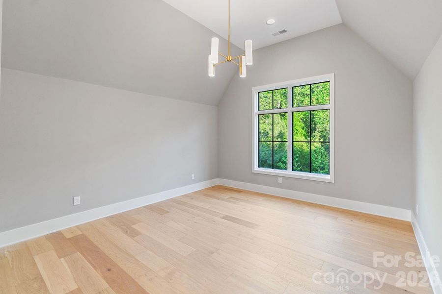 Spacious, unfurnished interior of a new home in Cardinal Crest, Weddington (Image 42). Spacious, unfurnished interior of a new home in Cardinal Crest, Weddington (Image 42).