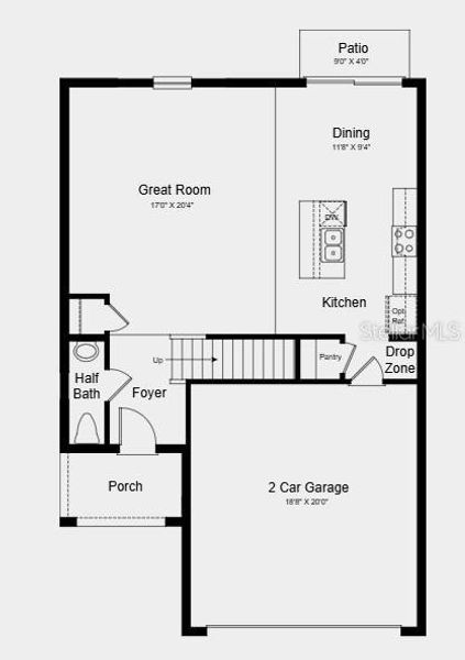 2D floor plan layout of this home in Coasterra Community Group Page, Palmetto, FL (Image 2). 2D floor plan layout of this home in Coasterra Community Group Page, Palmetto, FL (Image 2).
