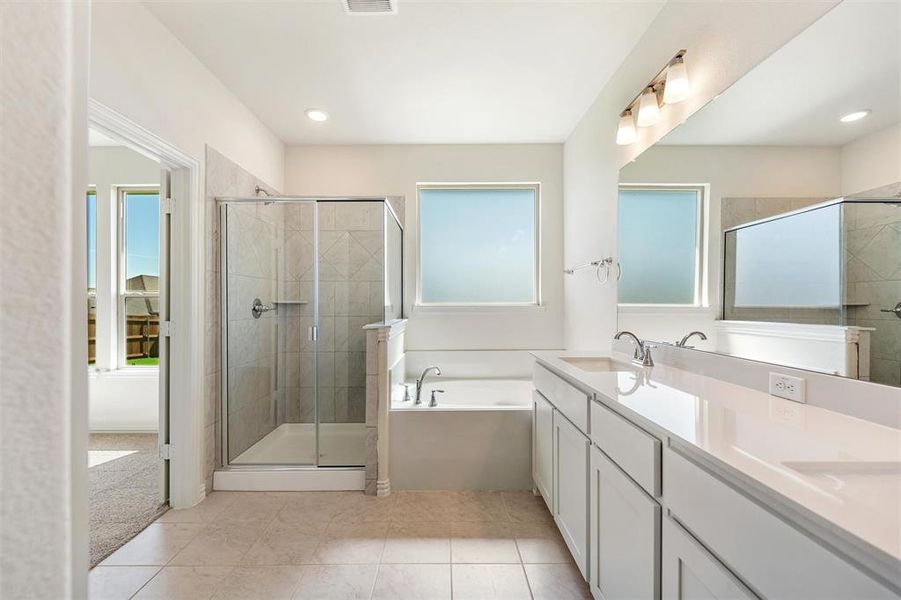 Furnished interior view inside a new home in Liberty Pointe, Gainesville (Image 9). Furnished interior view inside a new home in Liberty Pointe, Gainesville (Image 9).