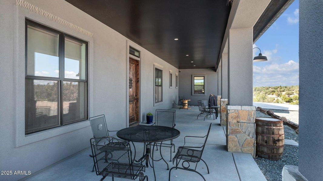 Oversized front patio Oversized front patio