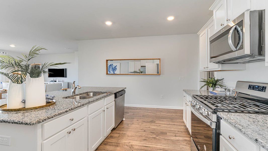 Representative furnished interior of a home built from the CALI by D.R. Horton in Harper Meadows, Loris (Image 17).