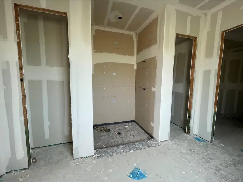 Walk-in shower in Primary Bath