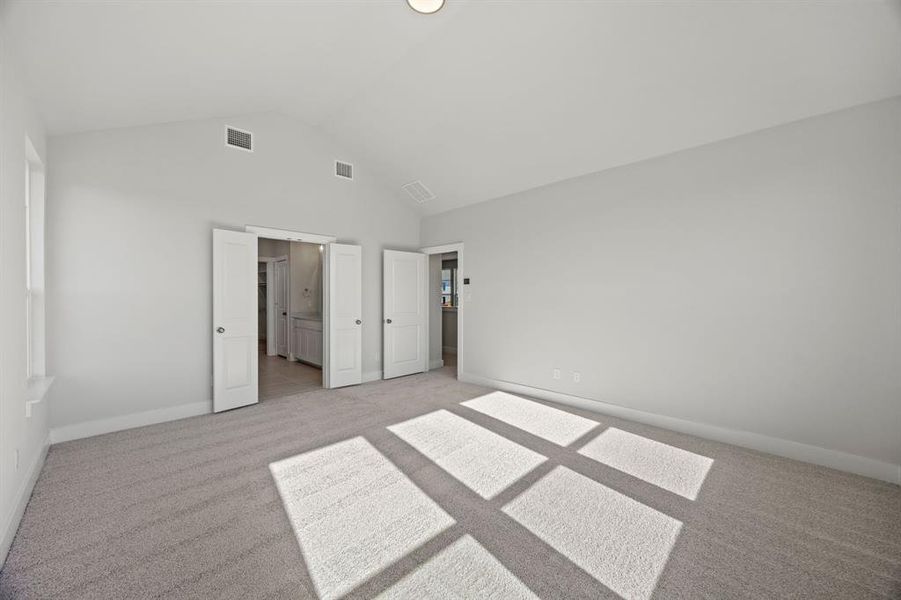 Spacious, unfurnished interior of a new home in The Heights at Uptown Celina, Celina (Image 16). Spacious, unfurnished interior of a new home in The Heights at Uptown Celina, Celina (Image 16).