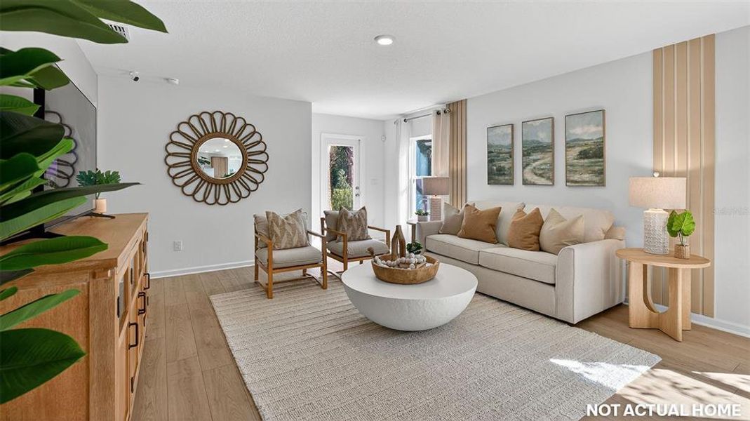 Furnished interior view inside a new home in , Bunnell (Image 15).