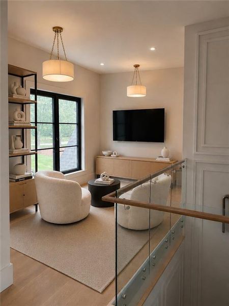 Furnished interior view inside a new home in , Alpharetta (Image 12). Furnished interior view inside a new home in , Alpharetta (Image 12).