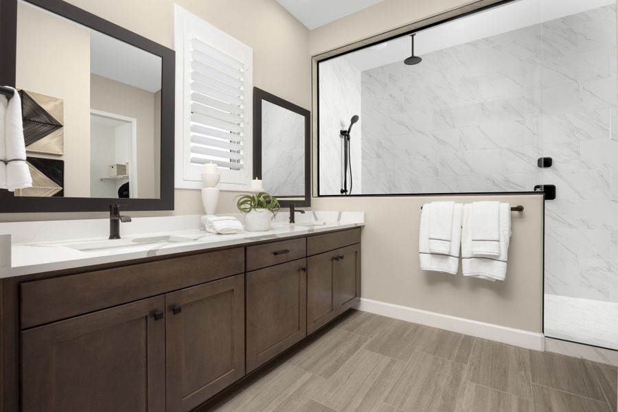 Primary Bath - Mountain View Ranch Model