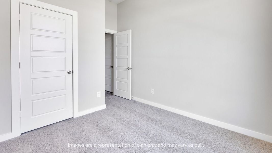 Spacious, unfurnished interior of a new home in Mustang Ridge, Andrews (Image 16). Spacious, unfurnished interior of a new home in Mustang Ridge, Andrews (Image 16).