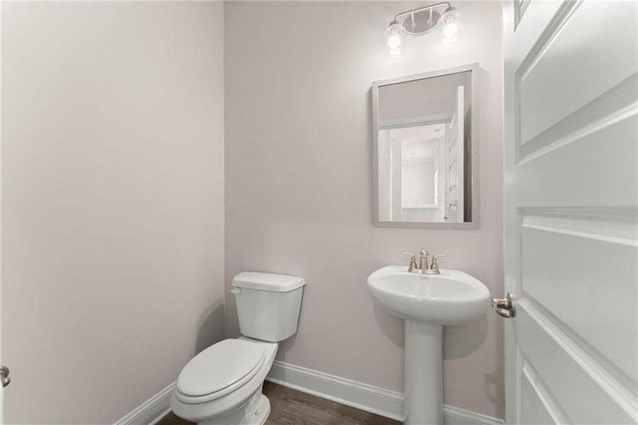 Furnished interior view inside a new home in Habersham Meadows, Demorest (Image 6).