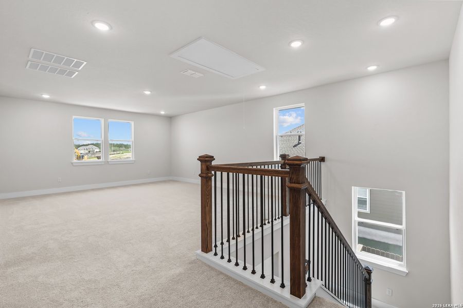 Spacious, unfurnished interior of a new home in Homestead, Schertz (Image 24). Spacious, unfurnished interior of a new home in Homestead, Schertz (Image 24).