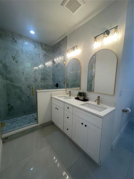 Furnished interior view inside a new home in , Tampa (Image 12). Furnished interior view inside a new home in , Tampa (Image 12).