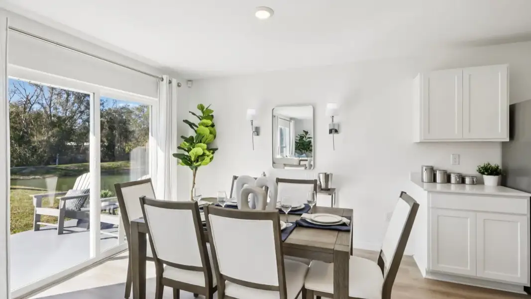 Furnished interior view inside a new home in Holloway Landing, Plant City (Image 11).