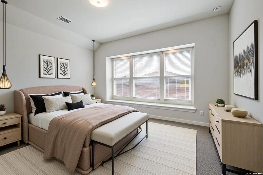 Furnished interior view inside a new home in Foxbrook, Cibolo (Image 8).