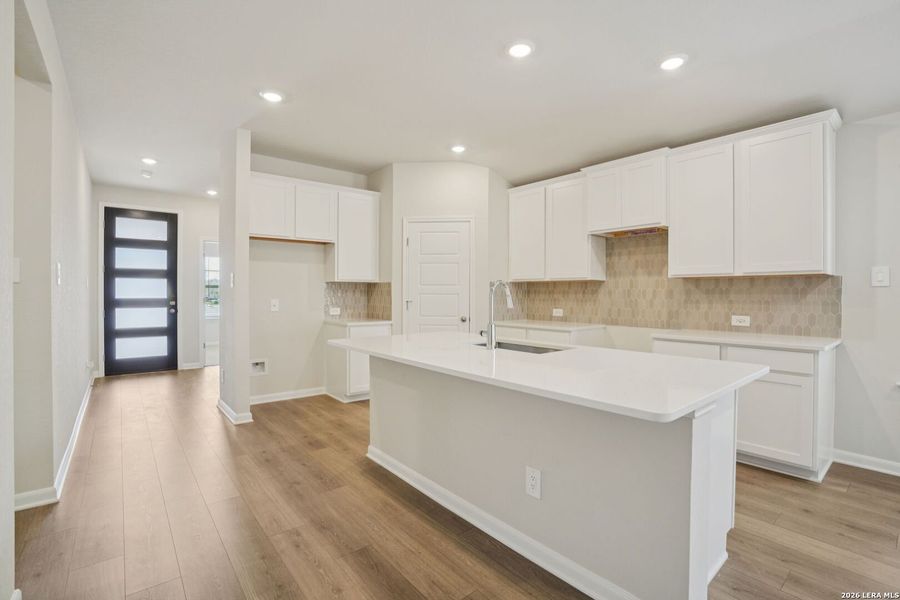 Furnished interior view inside a new home in Sagebrooke - Premier Series, San Antonio (Image 12). Furnished interior view inside a new home in Sagebrooke - Premier Series, San Antonio (Image 12).