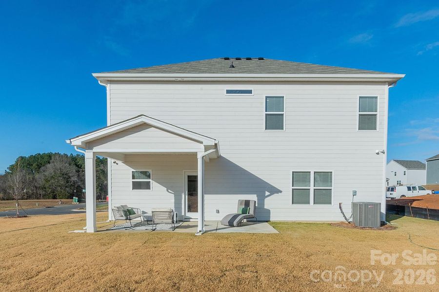Exterior details and patio area of a home in Green Acres, Concord (Image 23).