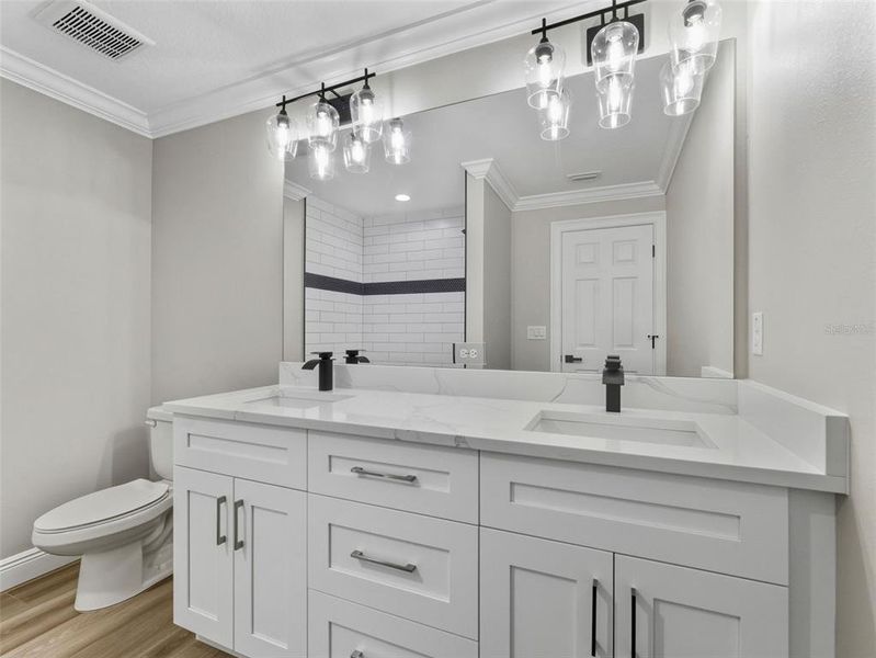 Furnished interior view inside a new home in , Tampa (Image 13). Furnished interior view inside a new home in , Tampa (Image 13).