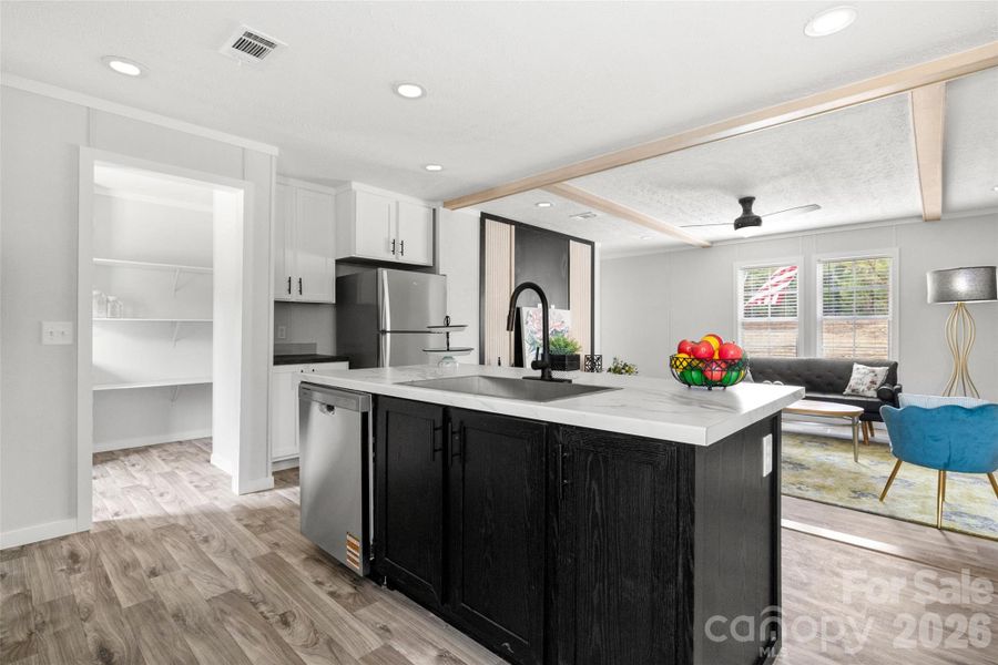 Furnished interior view inside a new home in , Jefferson (Image 5).