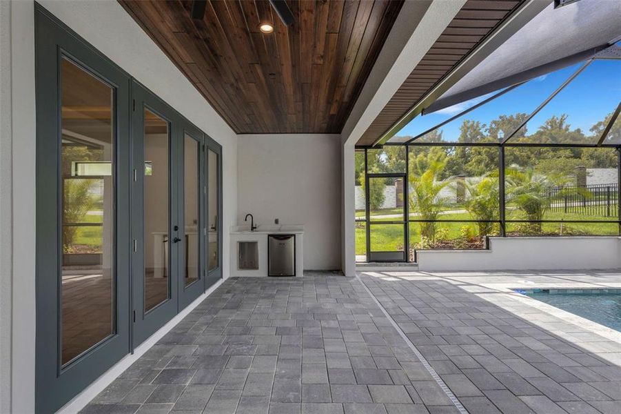 Exterior details and patio area of a home in , Lakeland (Image 26). Exterior details and patio area of a home in , Lakeland (Image 26).