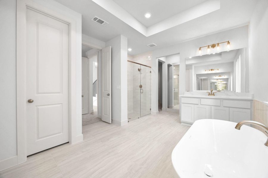 Furnished interior view inside a new home in Nolina, Georgetown (Image 11).