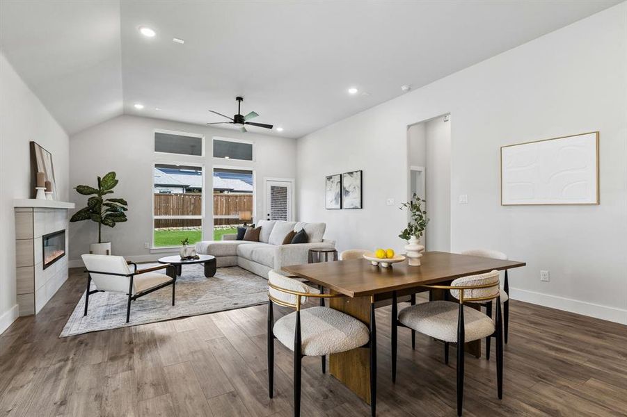 Furnished interior view inside a new home in , Celina (Image 13).