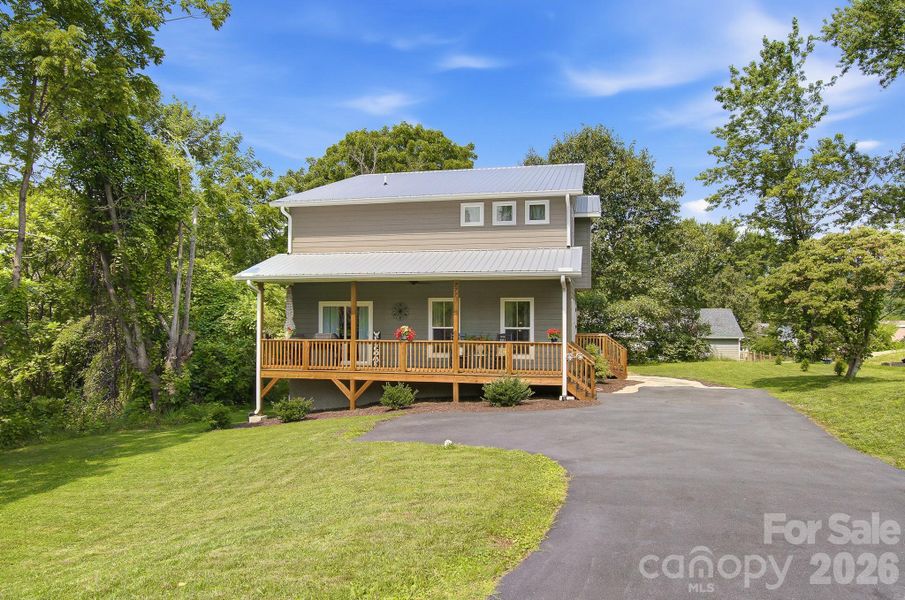 Exterior details and patio area of a home in , Canton (Image 27).