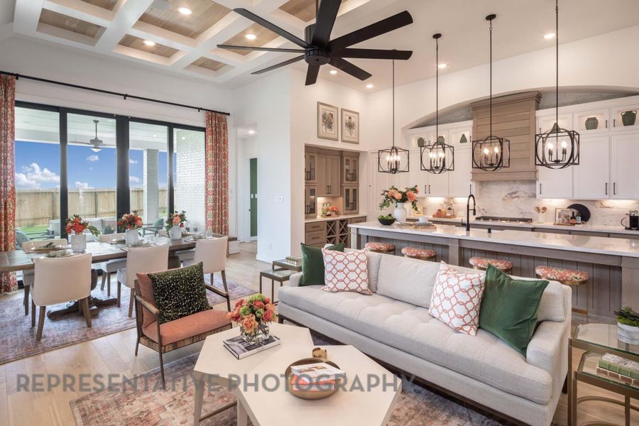 Furnished interior view inside a new home in Parten, Austin (Image 26). Furnished interior view inside a new home in Parten, Austin (Image 26).