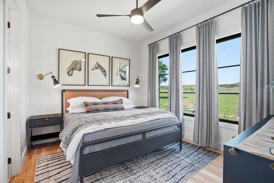 Furnished interior view inside a new home in Ranger Ridge Estates, Strawn (Image 25).