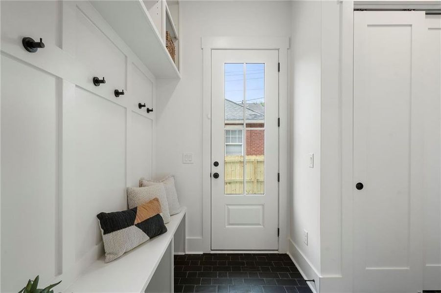 Furnished interior view inside a new home in , Atlanta (Image 48).