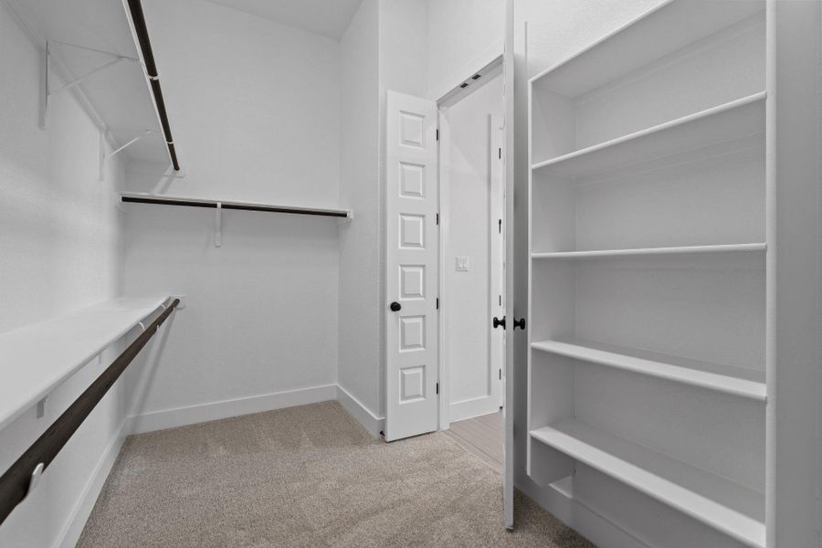 Walk-in closet in Primary Bedroom