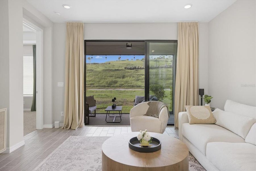 Furnished interior view inside a new home in , Bradenton (Image 12). Furnished interior view inside a new home in , Bradenton (Image 12).