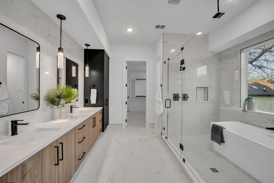 Furnished interior view inside a new home in , Dallas (Image 3). Furnished interior view inside a new home in , Dallas (Image 3).