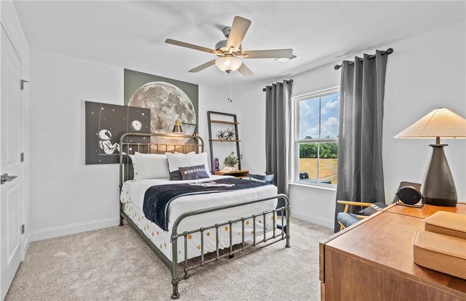 Furnished interior view inside a new home in Briar Creek, Atlanta (Image 17).