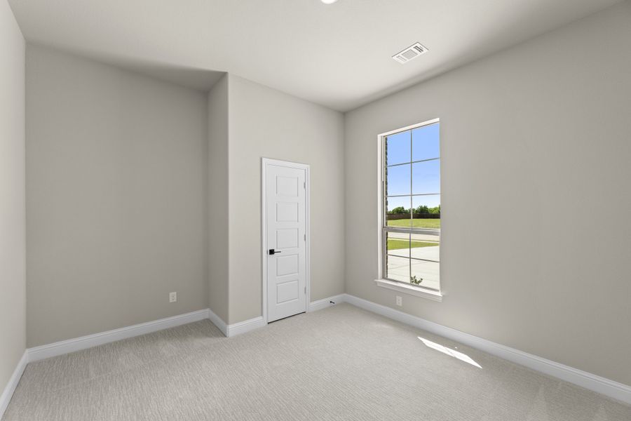 Spacious, unfurnished interior of a new home in Lovers Landing, Forney (Image 21).