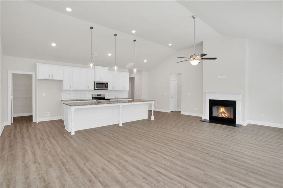 Furnished interior view inside a new home in Waters Edge, Mansfield (Image 5).