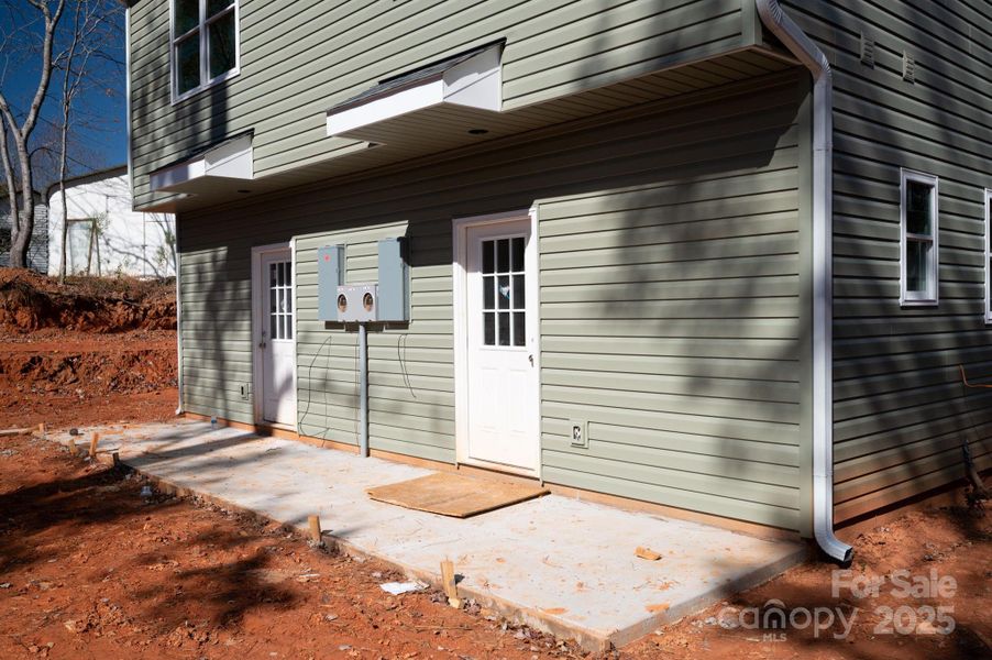 Exterior details and patio area of a home in , Denver (Image 5).