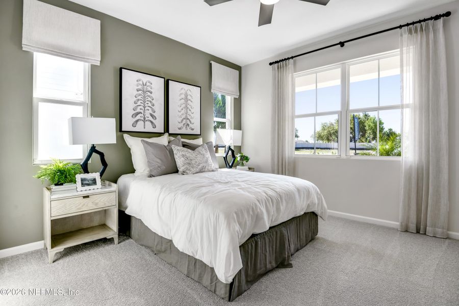 Furnished interior view inside a new home in Seasons at Grandview Gardens, Deland (Image 16). Furnished interior view inside a new home in Seasons at Grandview Gardens, Deland (Image 16).