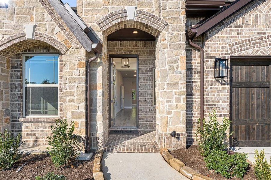 Exterior details and patio area of a home in Triple Diamond Ranch, Mansfield (Image 17). Exterior details and patio area of a home in Triple Diamond Ranch, Mansfield (Image 17).