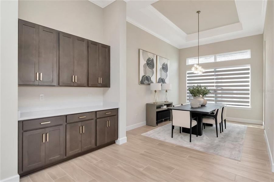 Furnished interior view inside a new home in , Wesley Chapel (Image 6).