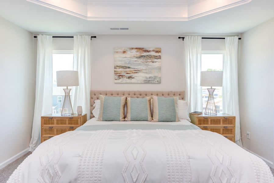 Representative furnished interior of a home built from the The Poppy by Chesapeake Homes in The Willows, Loris (Image 15).