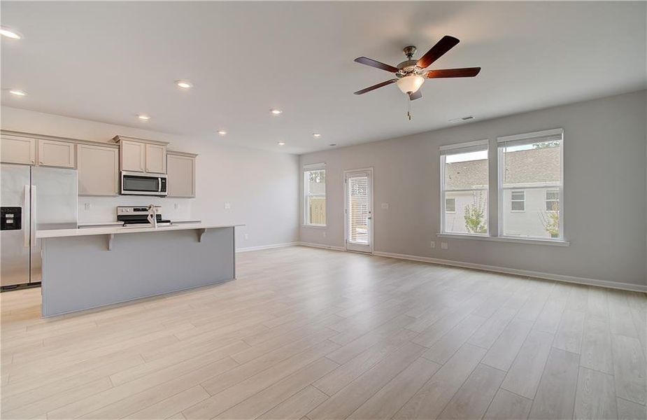 Furnished interior view inside a new home in Bowers Farm, McDonough (Image 6).