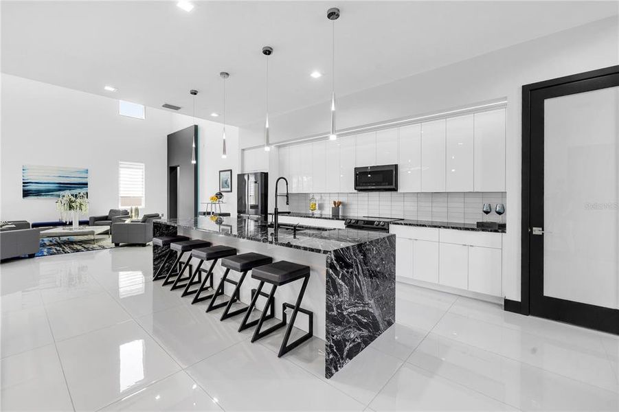 Furnished interior view inside a new home in , St. Petersburg (Image 27).