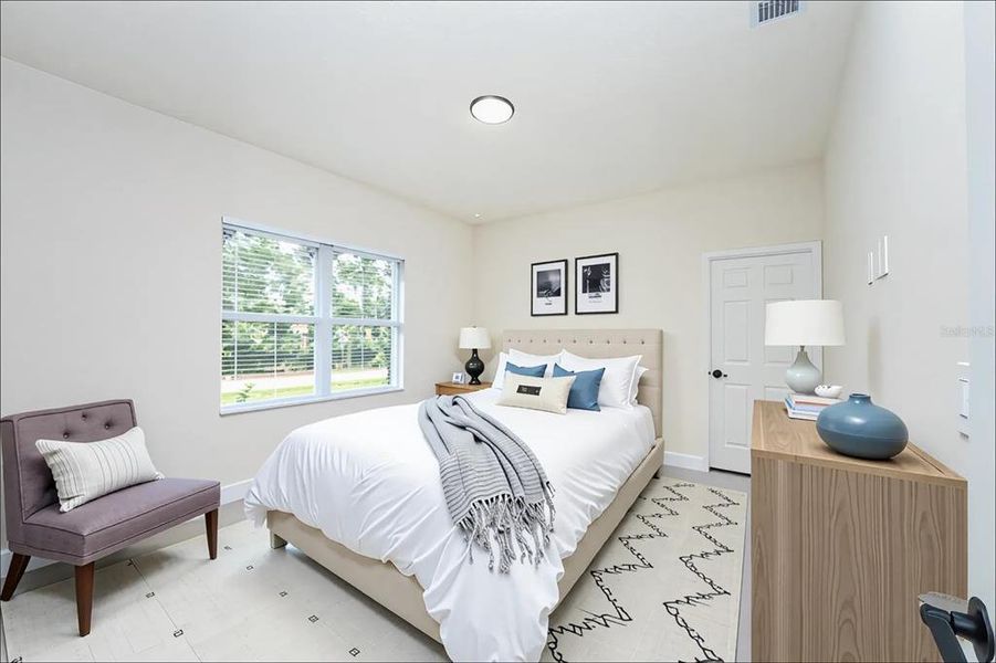 Furnished interior view inside a new home in , Deland (Image 9).