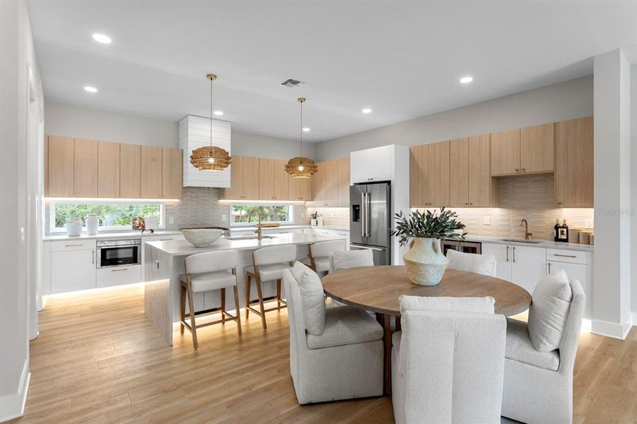 Furnished interior view inside a new home in , Tampa (Image 18).
