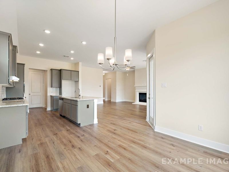 Representative unfurnished interior of a home built from the The Diana A by Davidson Homes LLC in Lago Mar, Texas City (Image 21).
