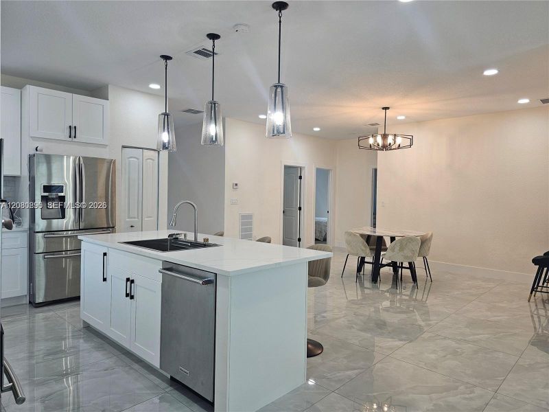 Furnished interior view inside a new home in , West Palm Beach (Image 15).