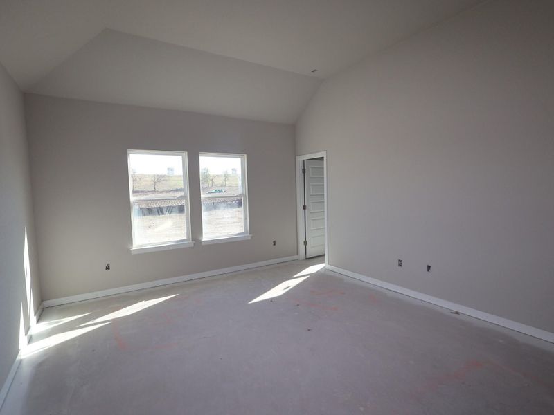 In-progress construction of a new home in Cascades at Onion Creek, Austin, TX (Image 4).