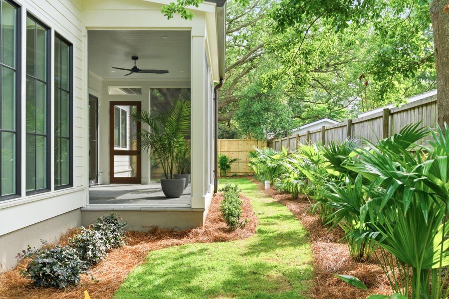 Exterior details and patio area of a home in , Mount Pleasant (Image 39).
