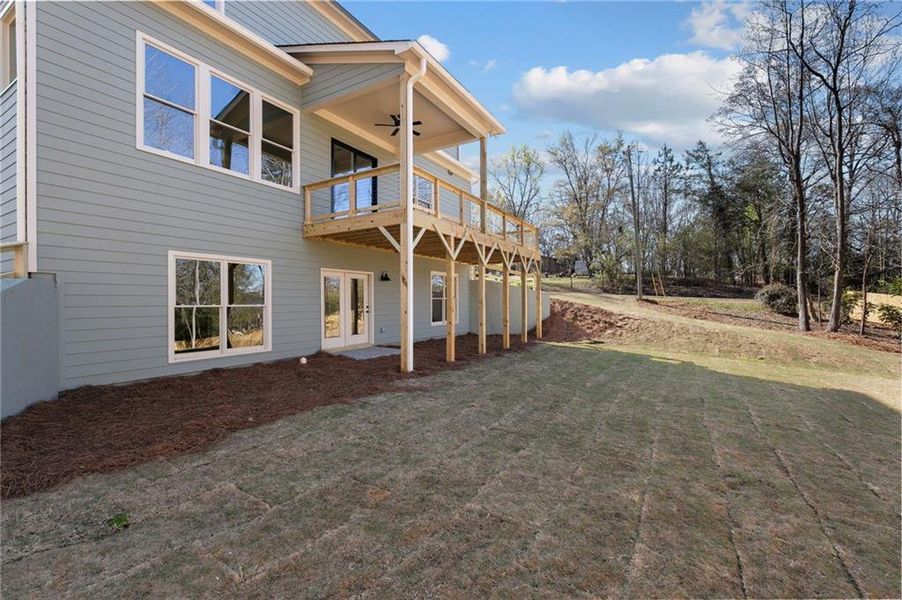 Exterior details and patio area of a home in , Cumming (Image 36).