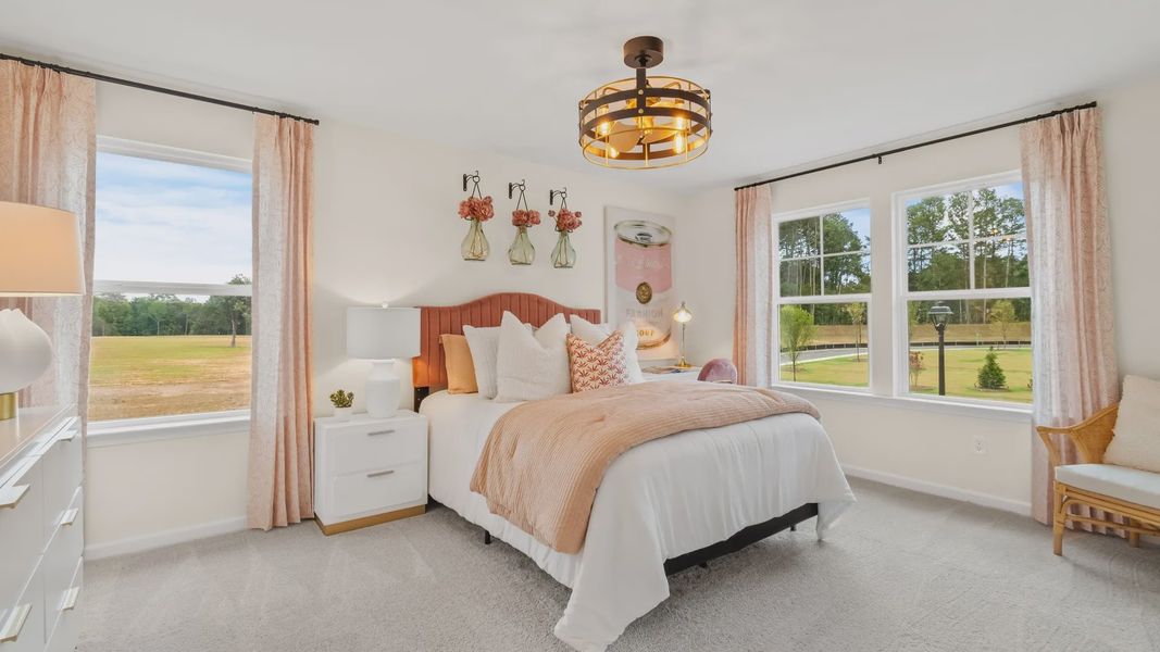 Furnished interior view inside a new home in Hamilton Lakes, Loganville (Image 25).