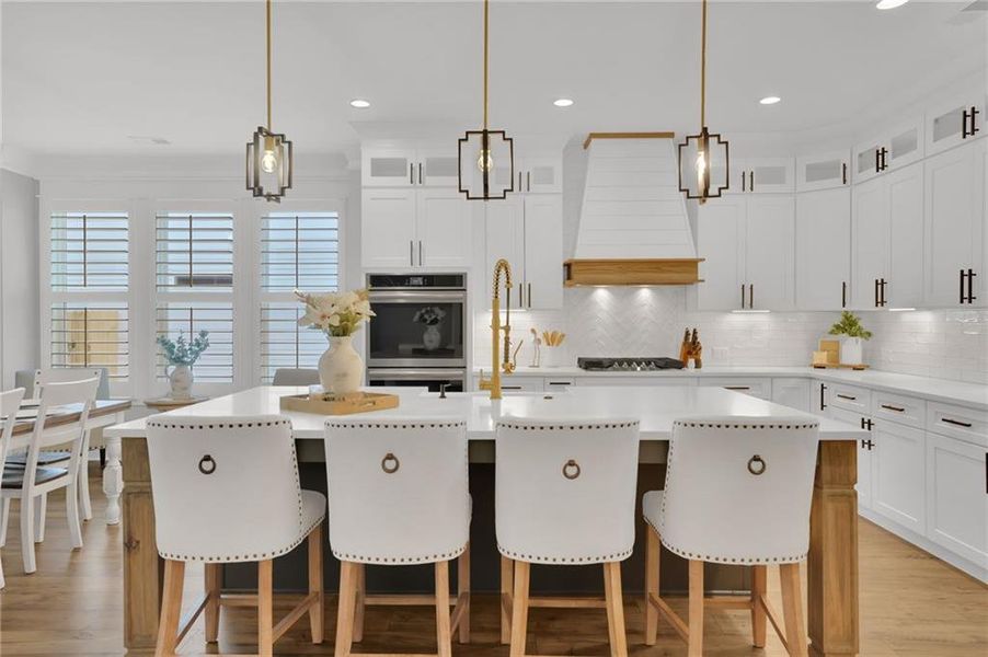Furnished interior view inside a new home in , Canton (Image 30).